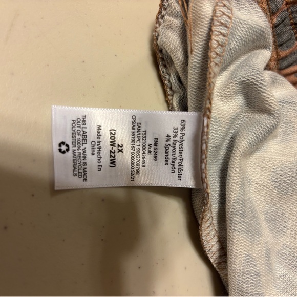 Leopard Print Women's Shorts 2x - Picture 4 of 4